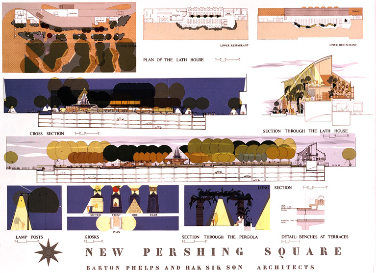 Barton Phelps & Associates - Competition:<br/>New Pershing Square