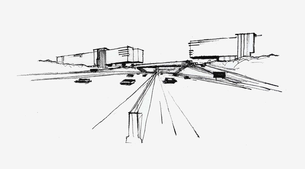 Barton Phelps & Associates - <em>Corridor:<br/> The High Speed Roadway as Armature for New Urban Form</em>